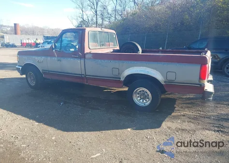 1991 Ford F150 из США, поврежденный, VIN 1FTDF15Y1MNA10131